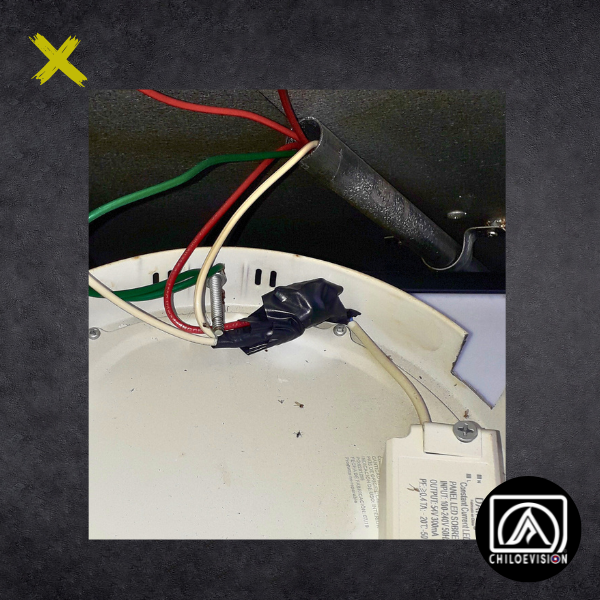 Corte circuito en Coneccion de luces