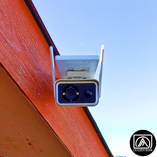 instalación de cámaras solares en Chiloé