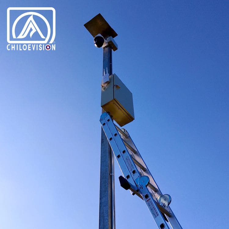 Instalación de cámaras de vigilancia en castro chiloe
