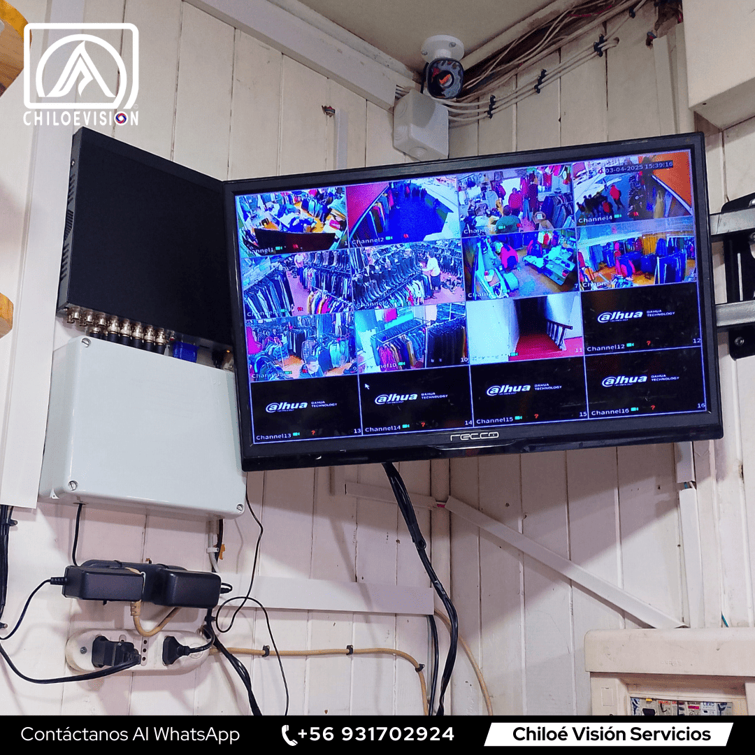 Mantenimiento de Sistemas CCTV Dalcahue