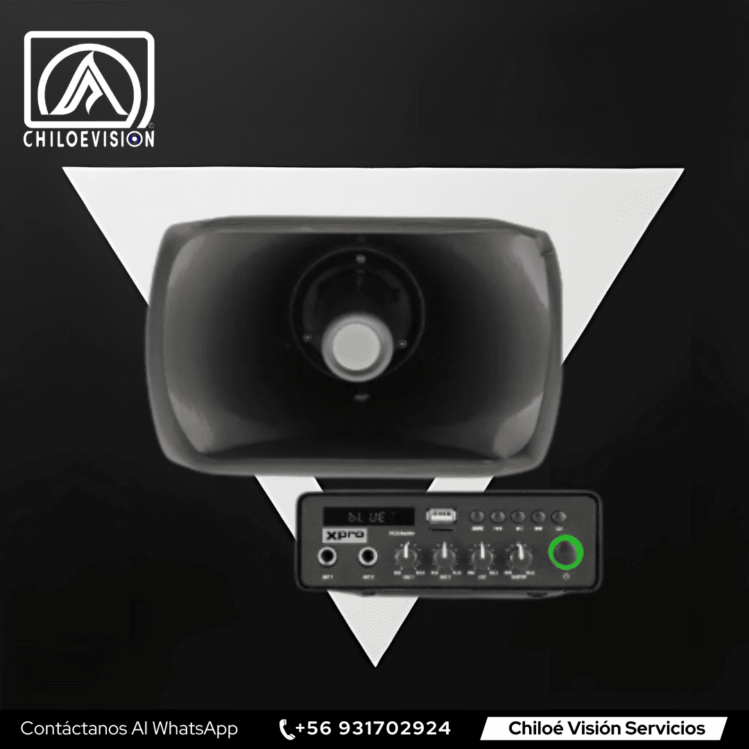Amplificador de Audio/Sonido Profesional para CCTV en chiloe