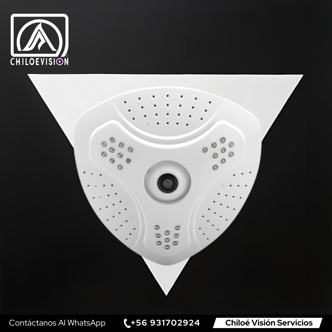 Cámara de Vigilancia Gran Angular 360° en chiloe