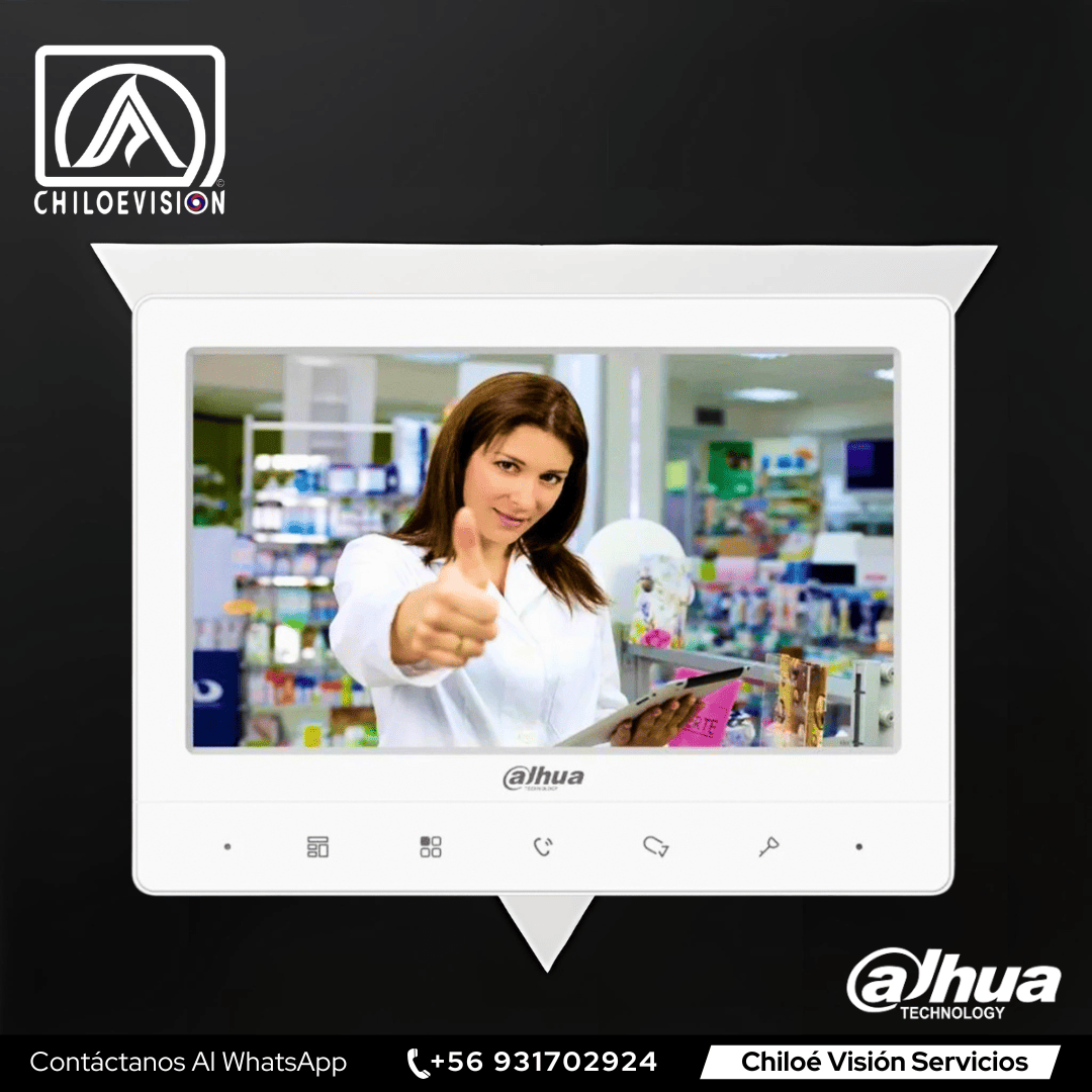Monitor Interior Análogo 7” Dahua – Para Video Porteros