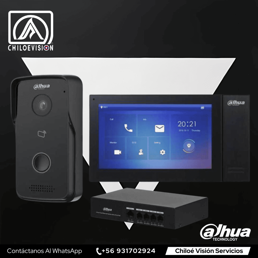 Kit Video Portero IP Dahua en chiloe