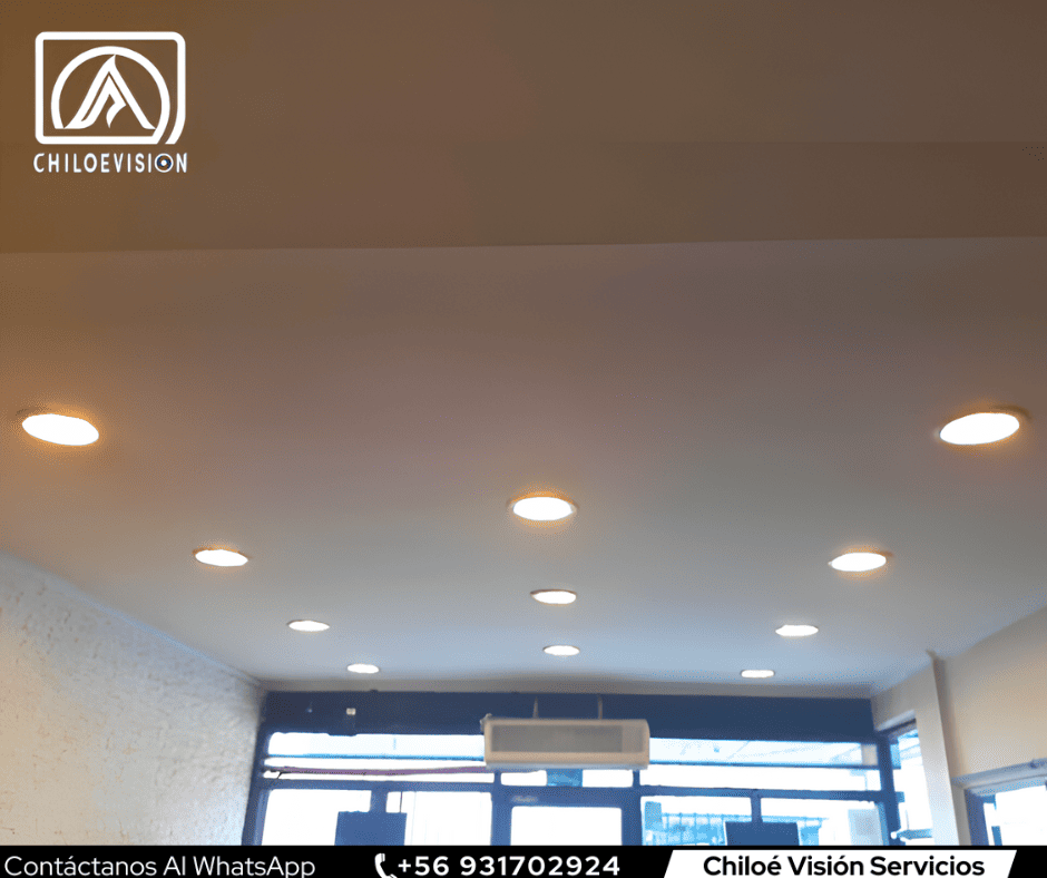 Instalación de Iluminación LED Automatizada en Chiloé