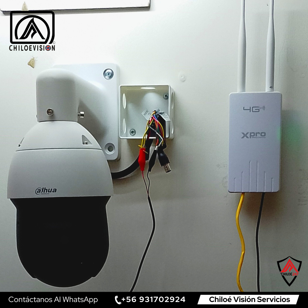 Configuración de Cámaras de Vigilancia CCTV en Castro, Chiloé