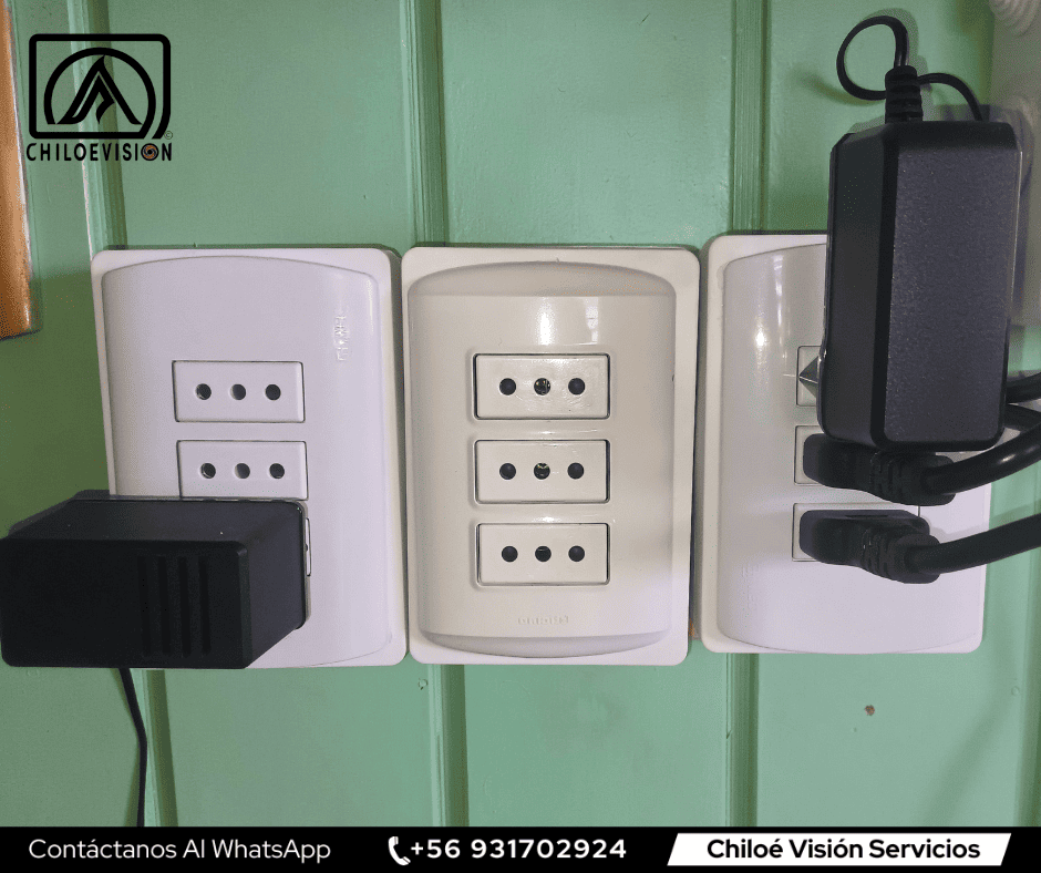Fuentes de Poder y Electricidad para Cámaras de Seguridad CCTV