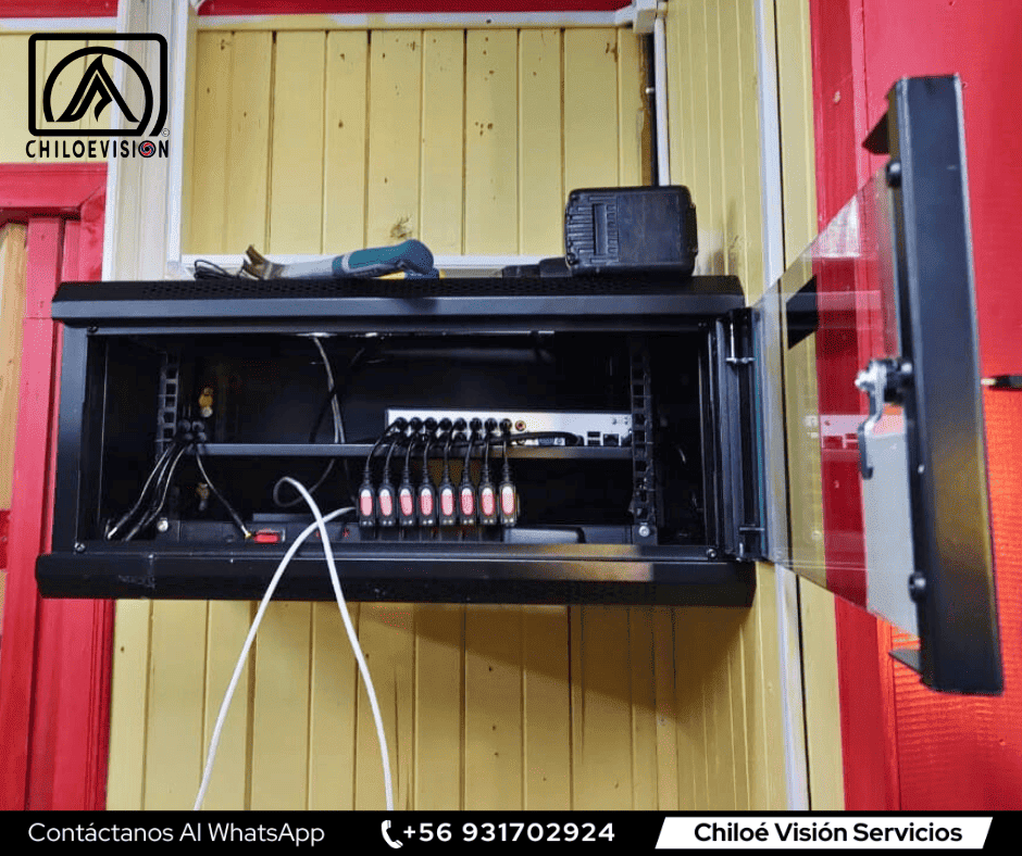 Mantenimiento de NVR, XVR y DVR en Gabinetes y Racks de CCTV