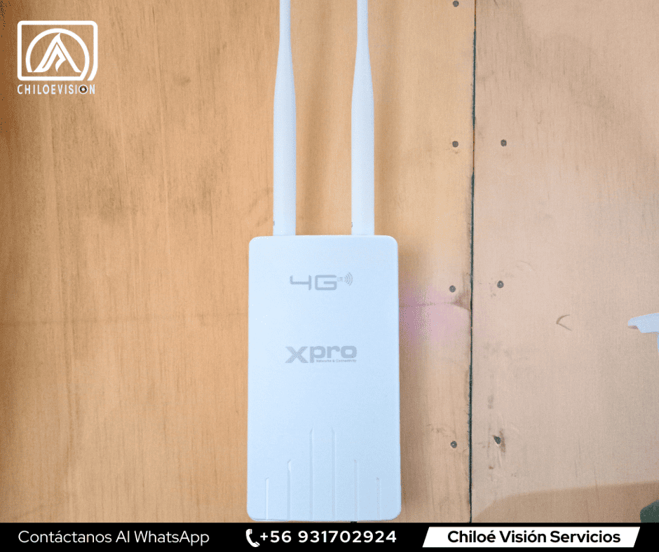 Router 4G para Cámaras de Seguridad en Hogar y Negocios en Chiloé