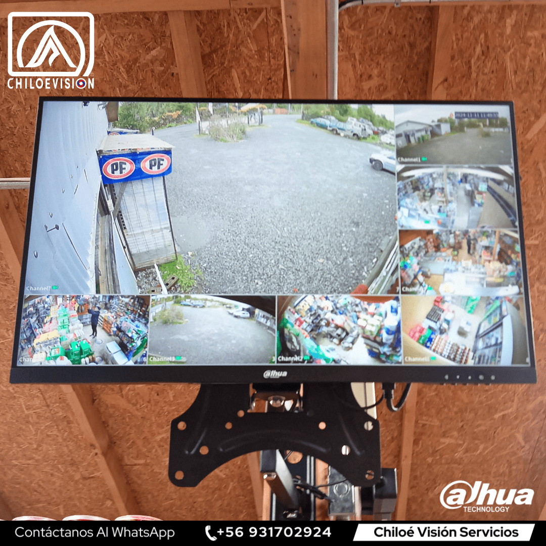 Instalación de Cámaras de Seguridad CCTV en Queilén