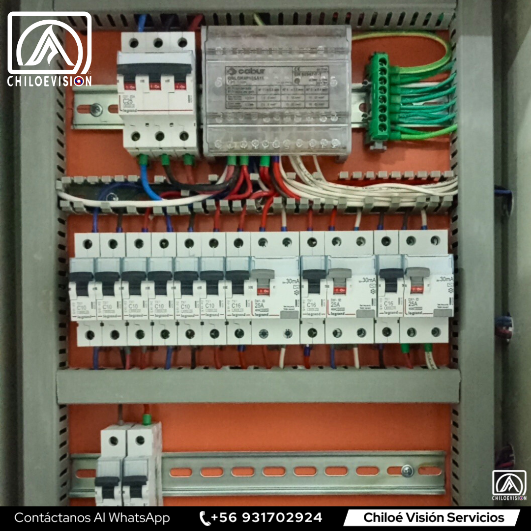 Cortocircuito en Tablero Eléctrico en Castro, Chiloe