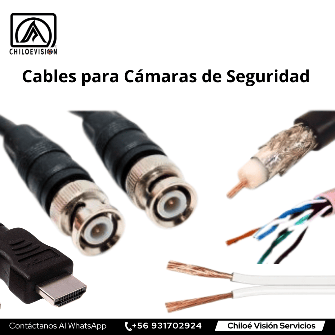 Cable para cámaras de seguridad y vigilancia en Castro, Chiloé