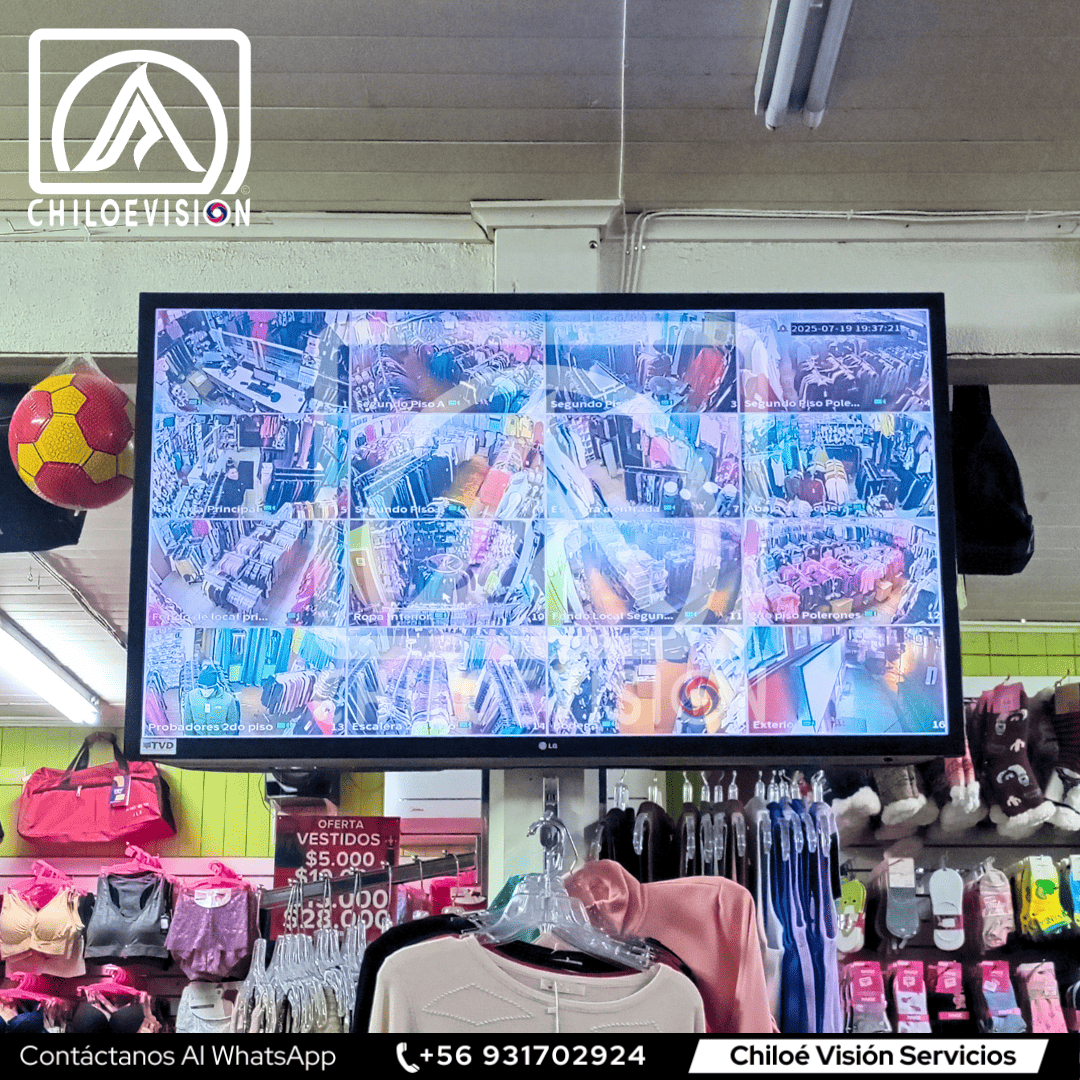 cámaras de seguridad cctv para negocios y casas de Ancud