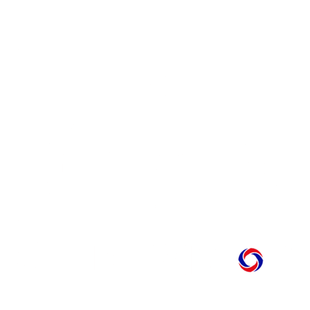 Chiloe Vision - Seguridad frente a tus ojos (Logo oficial color blanco)