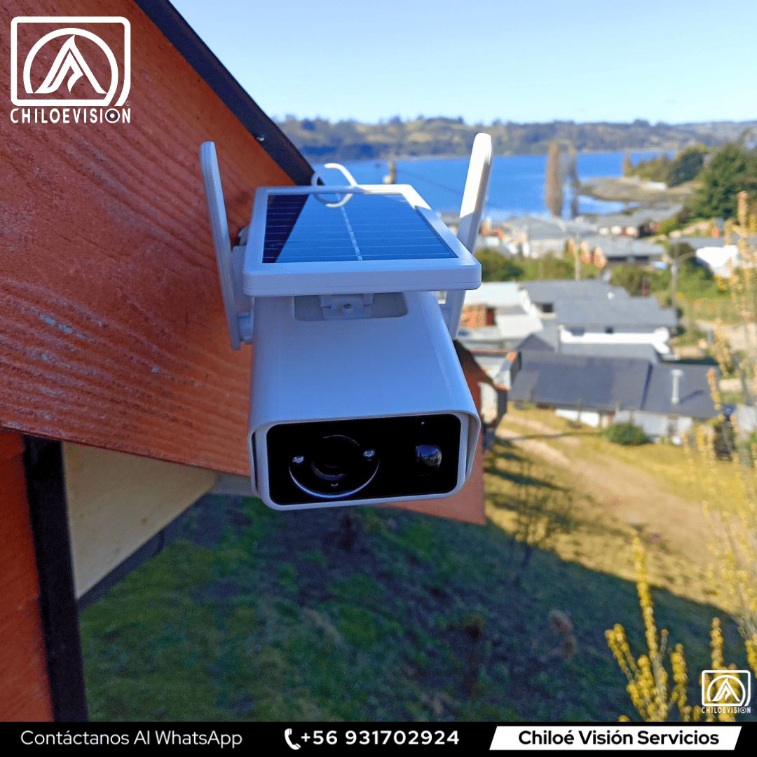 Instalación de Cámaras de Seguridad Solares en Castro, Quellón, Ancud, Dalcahue, Chonchi y alrededores de Chiloé