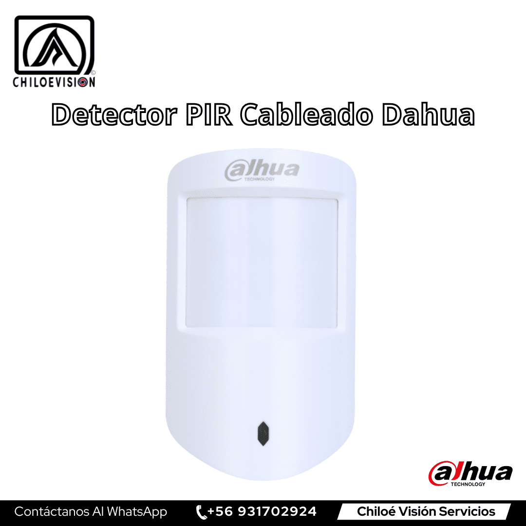 Detector de Movimiento PIR Dahua - Alarma Chiloe