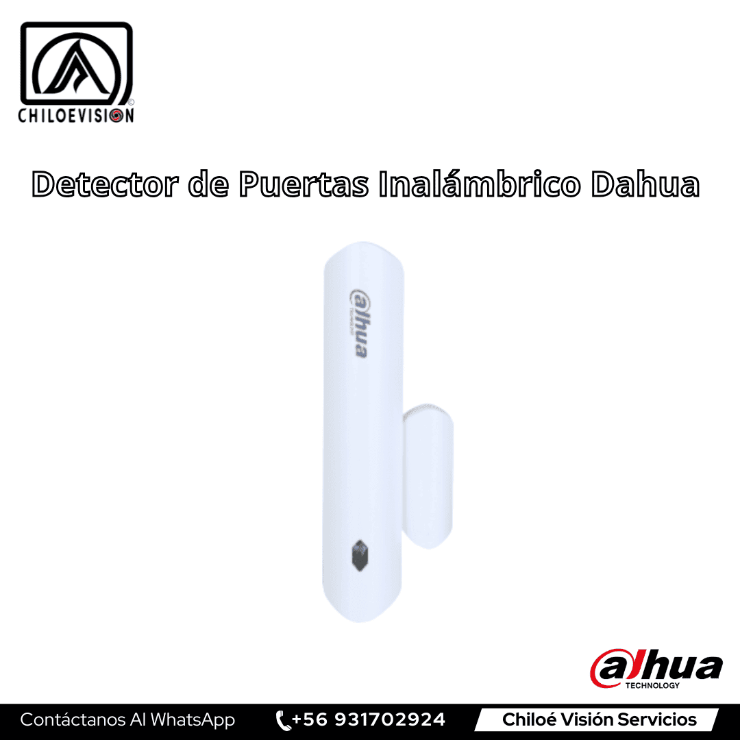 Detector de Puertas Inalámbrico Dahua – Alarma en Chiloé