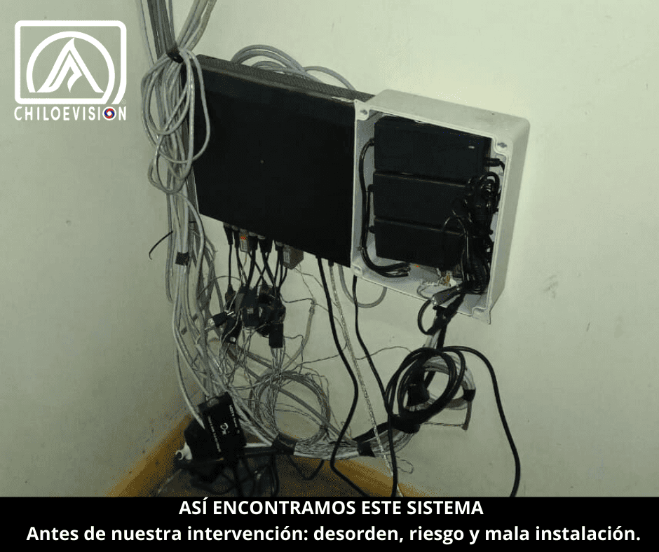 Reemplazo de Fuentes de Poder, Grabadores, Balunes y Cables en Cámaras de Seguridad CCTV