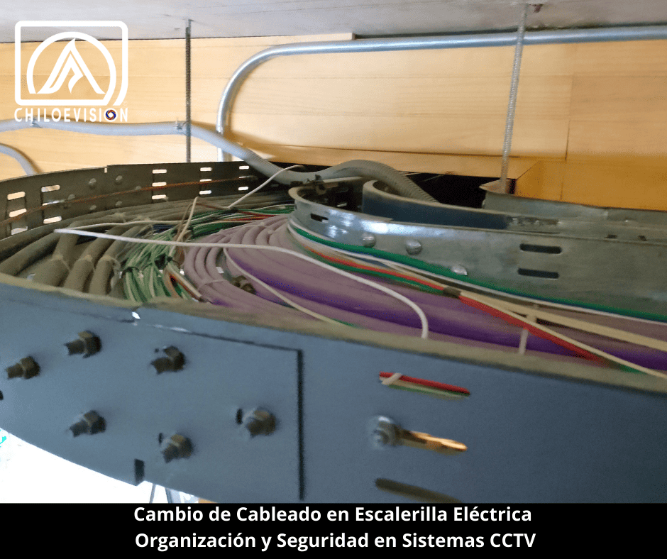 Cambio de Cableado en Escalerilla Eléctrica – Organización y Seguridad en Sistemas CCTV