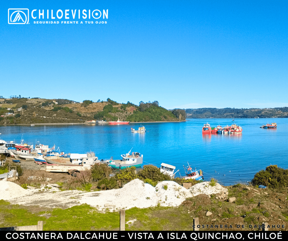 Costanera Dalcahue – Vista a Isla Quinchao, Chiloé Mágico