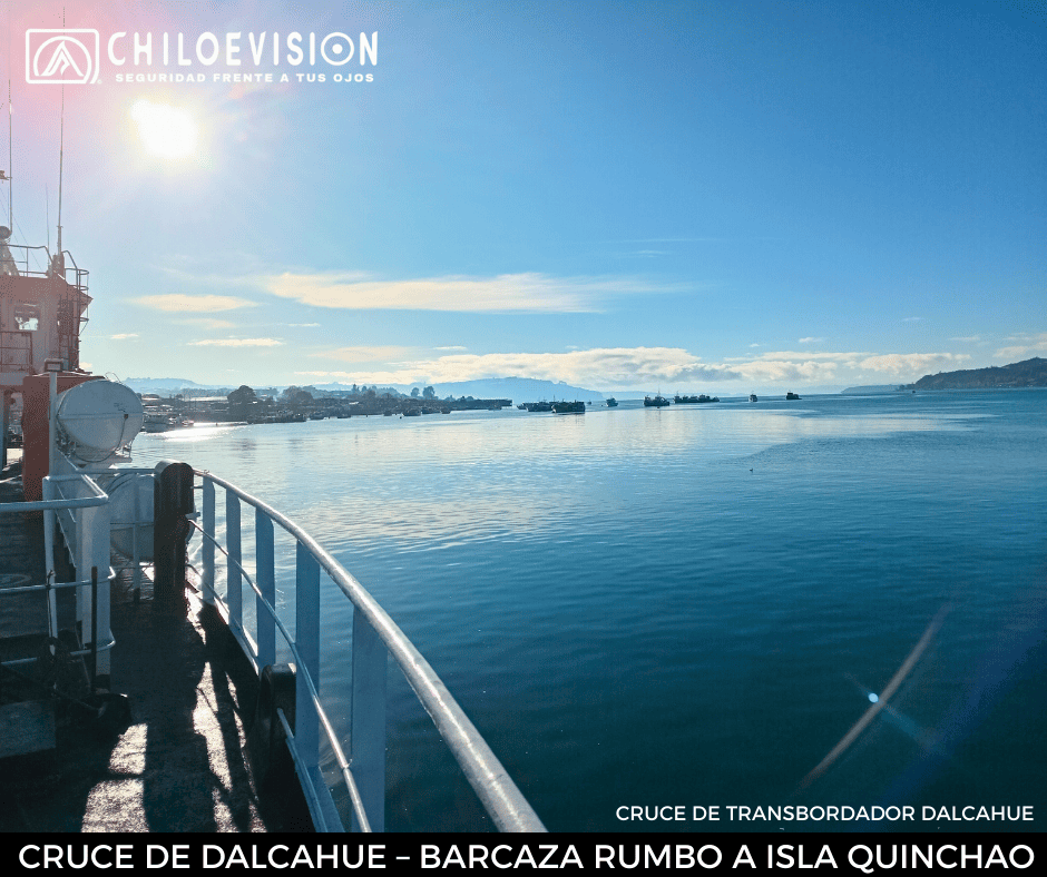 Cruce de Dalcahue – Barcaza rumbo a Isla Quinchao - Isla Grande De Chiloe
