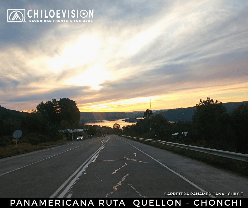 Ruta Panamericana Quellón – Chonchi, Isla Grande de Chiloé