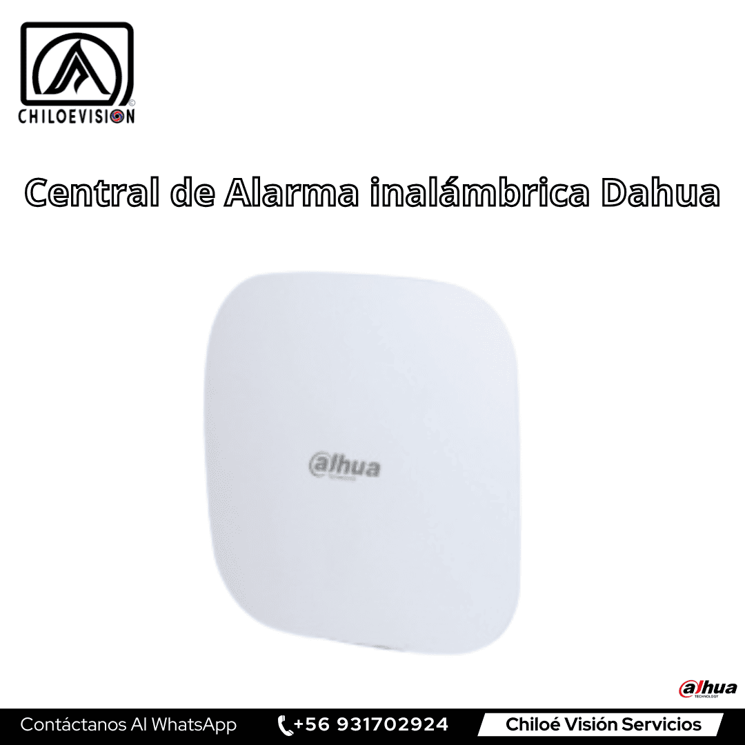 Central de Alarma Inalámbrica Dual SIM Dahua - Instalación en Chiloé
