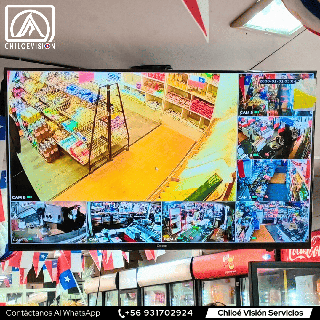 cámaras de seguridad CCTV en Quellon y alrededores de Chiloé