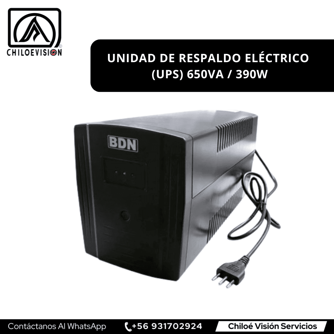 Unidades de Respaldo Eléctrico (UPS) con Instalación a Domicilio en Chiloé 