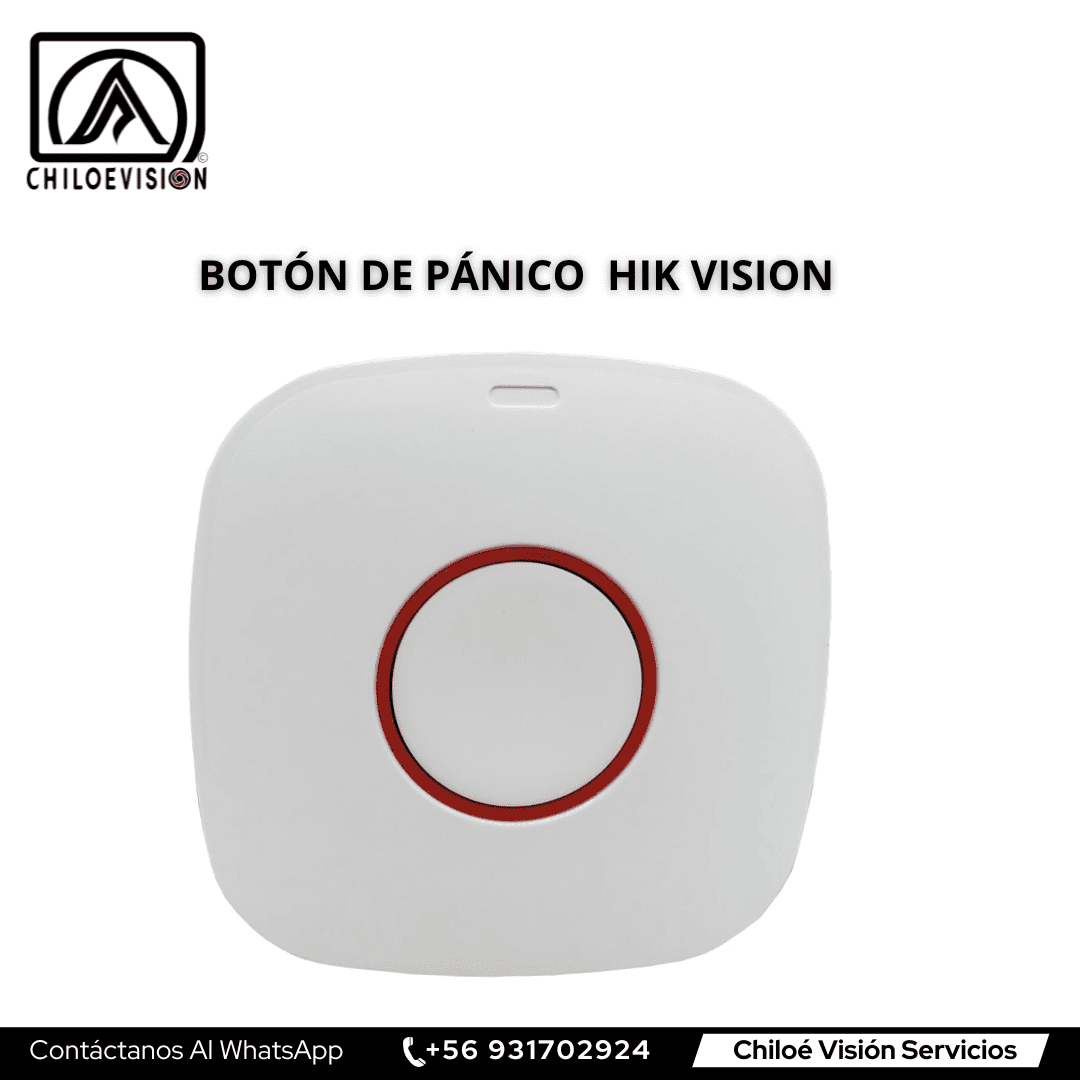 BOTÓN DE PÁNICO INALÁMBRICO HIKVISION  EN CHILOE