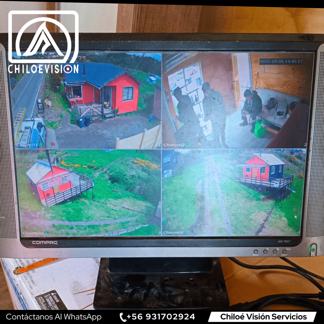 Instalación de TV y monitores en Chiloé