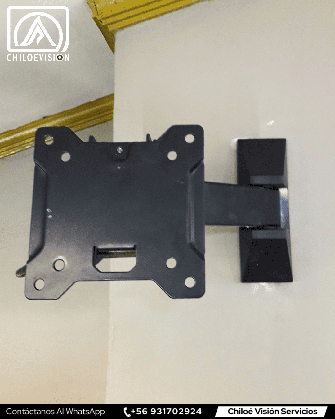 Instalación de Soporte de Pared para TV en Chiloé