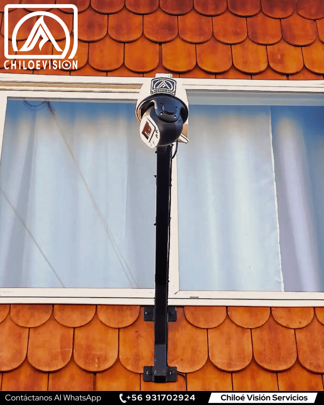 Cámara PTZ (360) en Chiloé