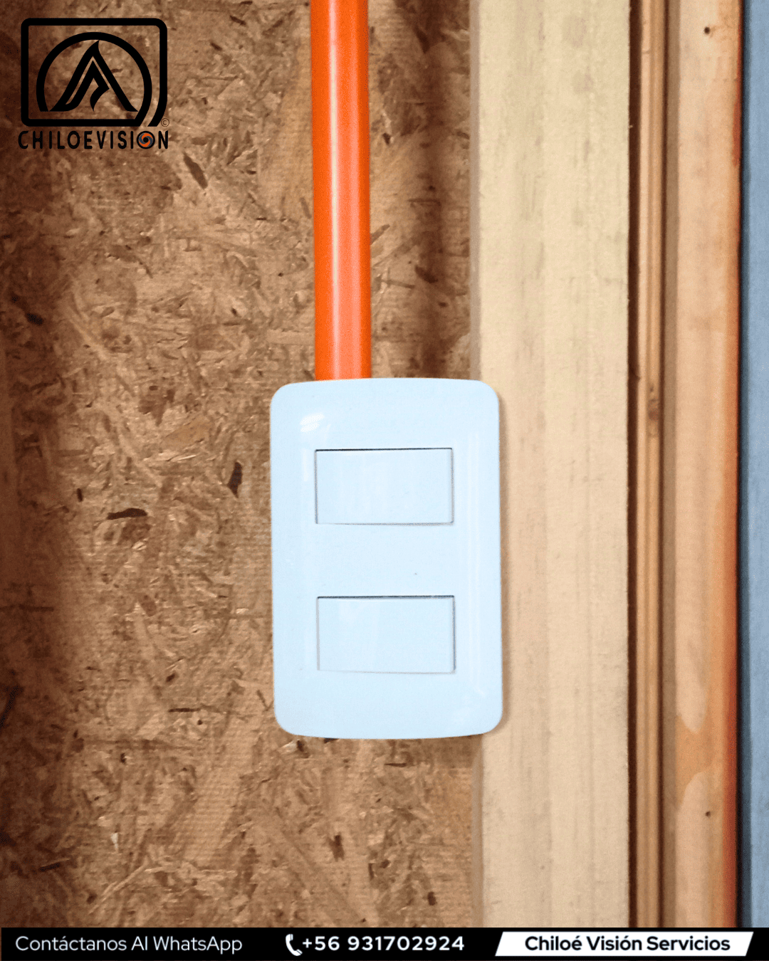 Instalación de Interruptor embutido en Chiloe