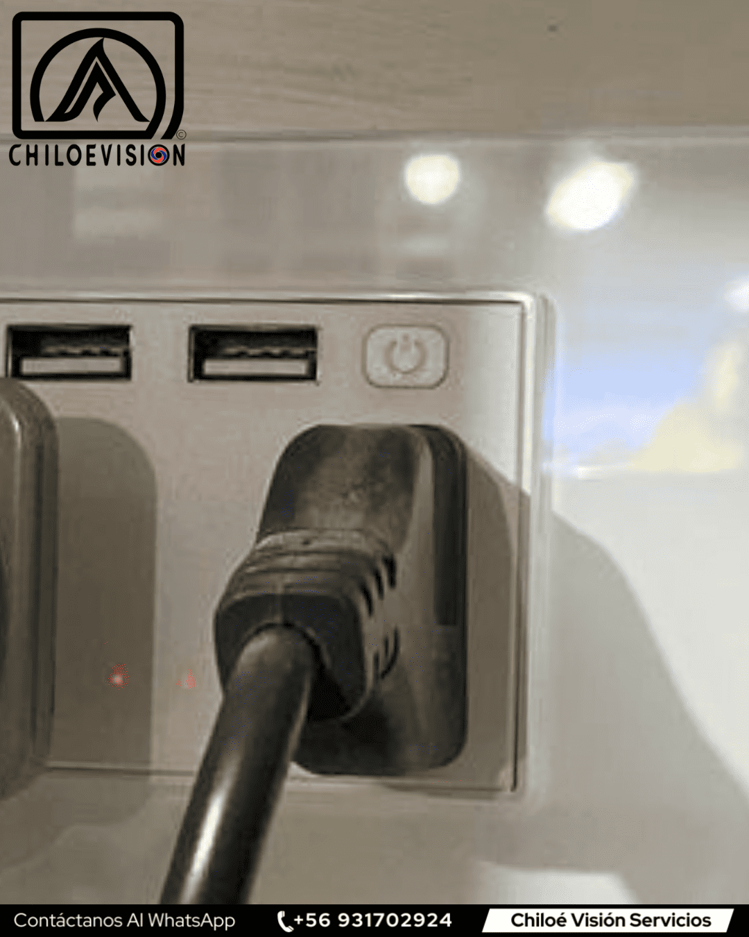 Instalación de Enchufe Inteligente en Chiloé