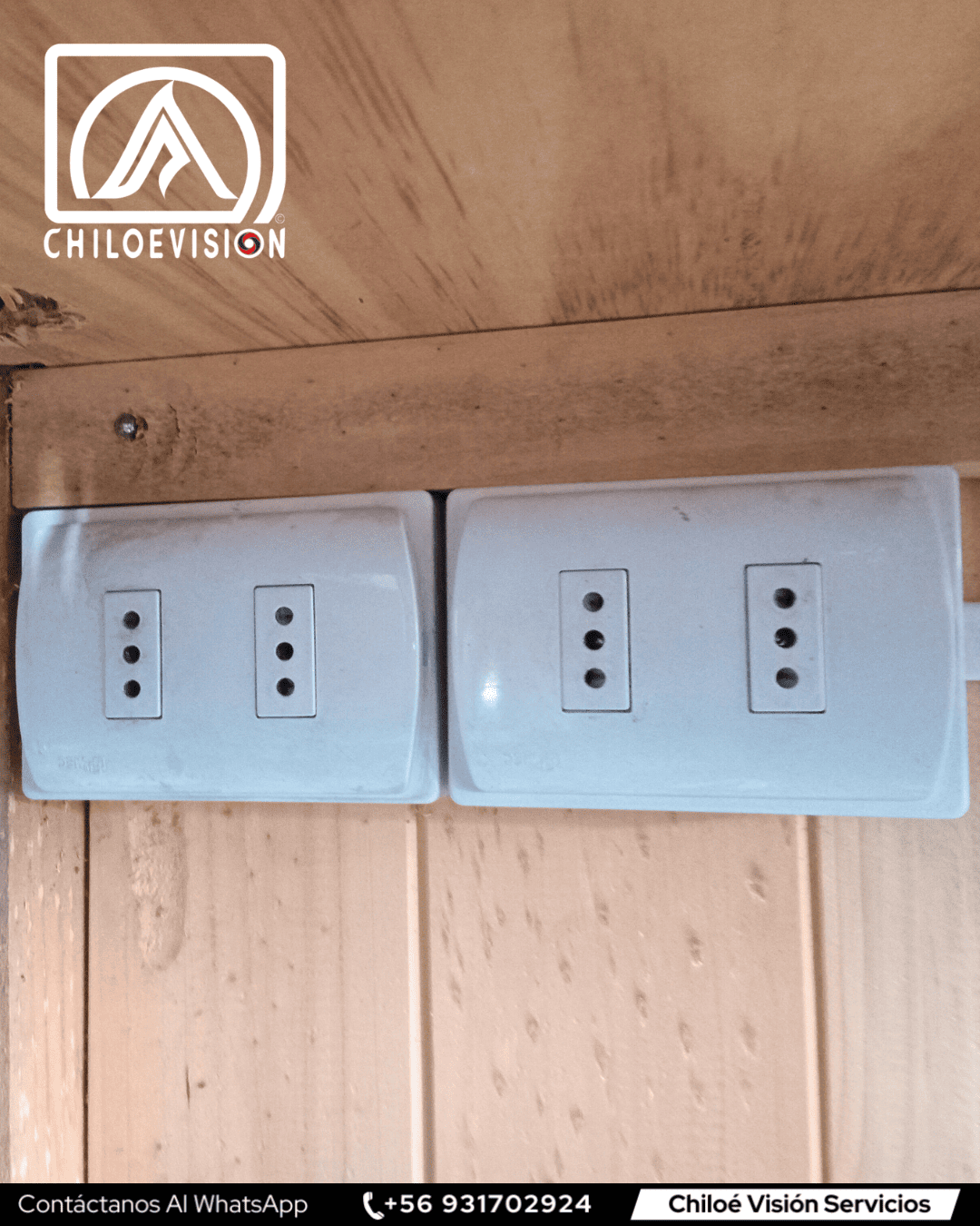 Instalación de Enchufes en Chiloé