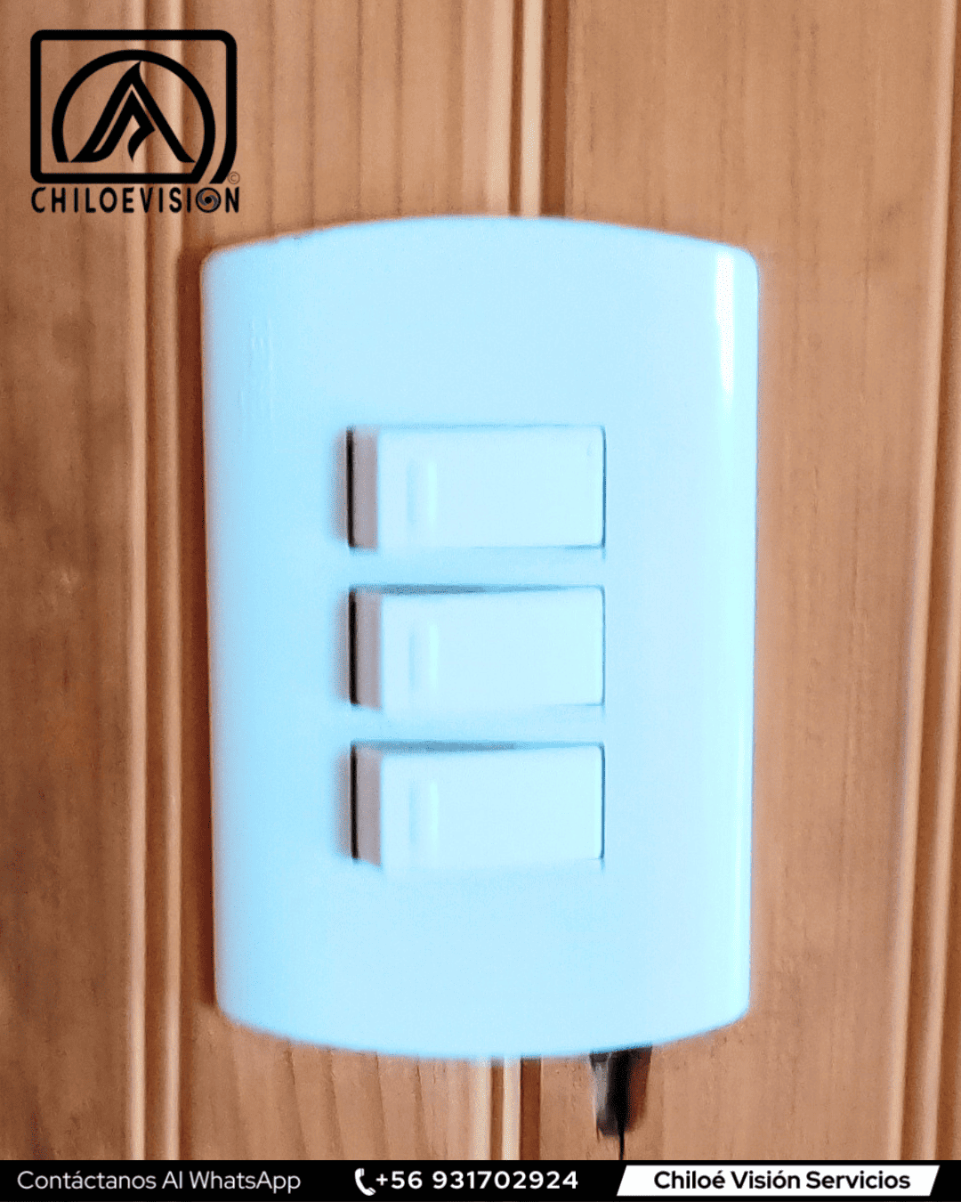 Interruptor Triple en Chiloé