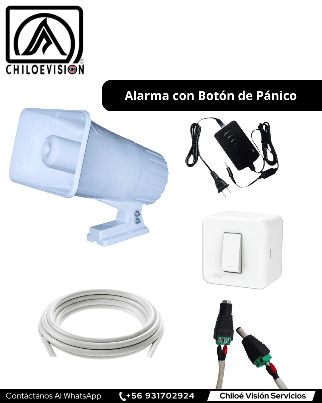 Kit de Alarma con Botón de Pánico en Chiloé