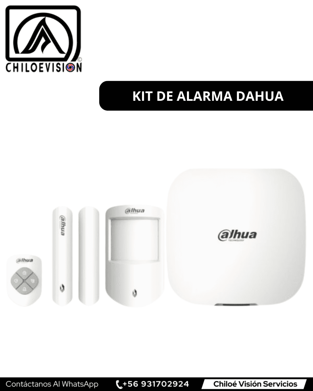 Kit de Alarma Dahua en Chiloé