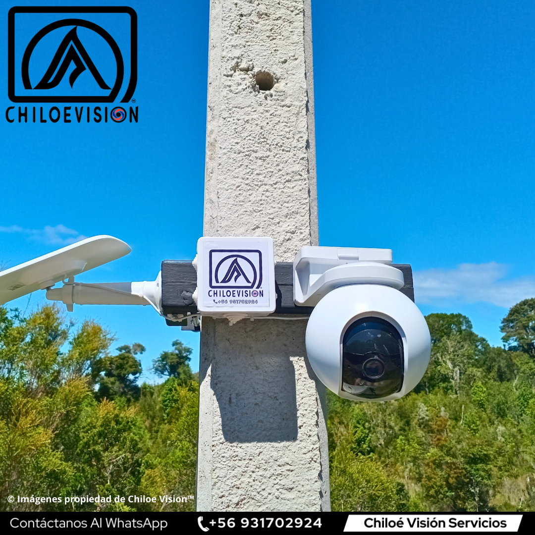 Cámara Solar Ezviz en Chiloe