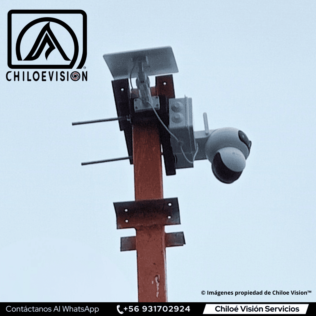 Instalación de Cámara Solar EZVIZ en Chiloé
