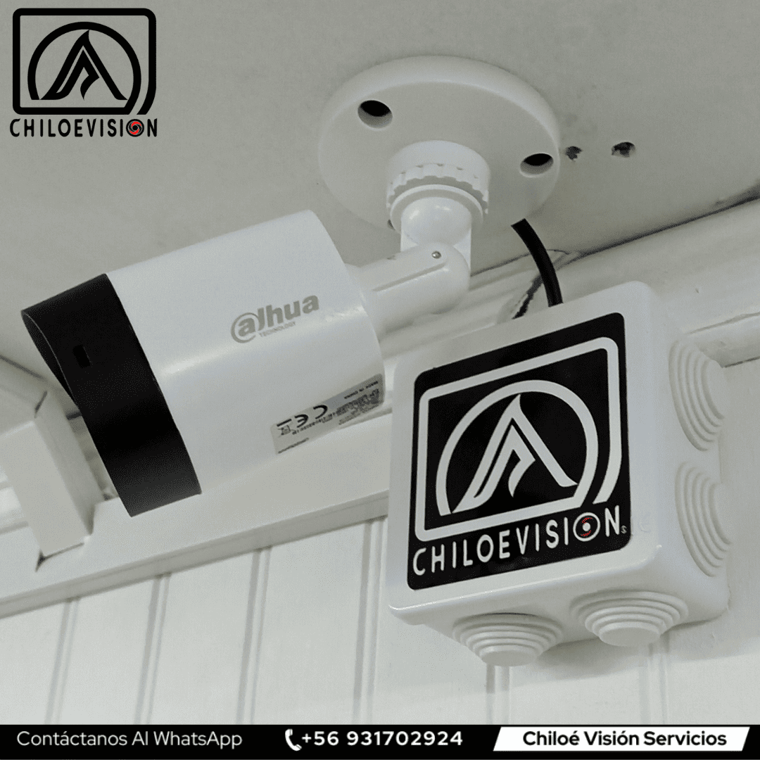 Instalación de Cámaras Dahua en Chiloé