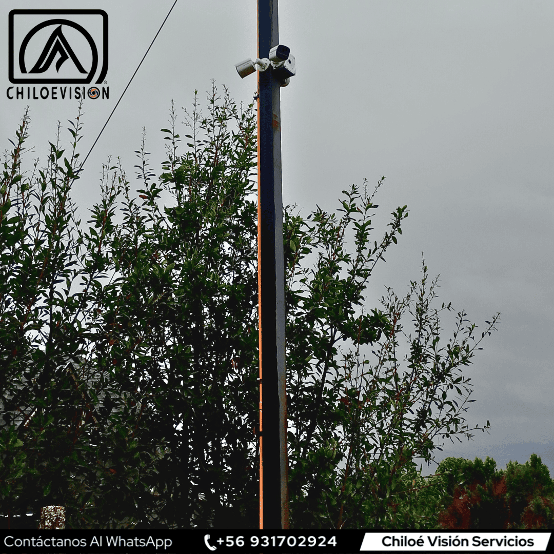 Instalacion y mantencion de cámaras Hikvision en Chiloé