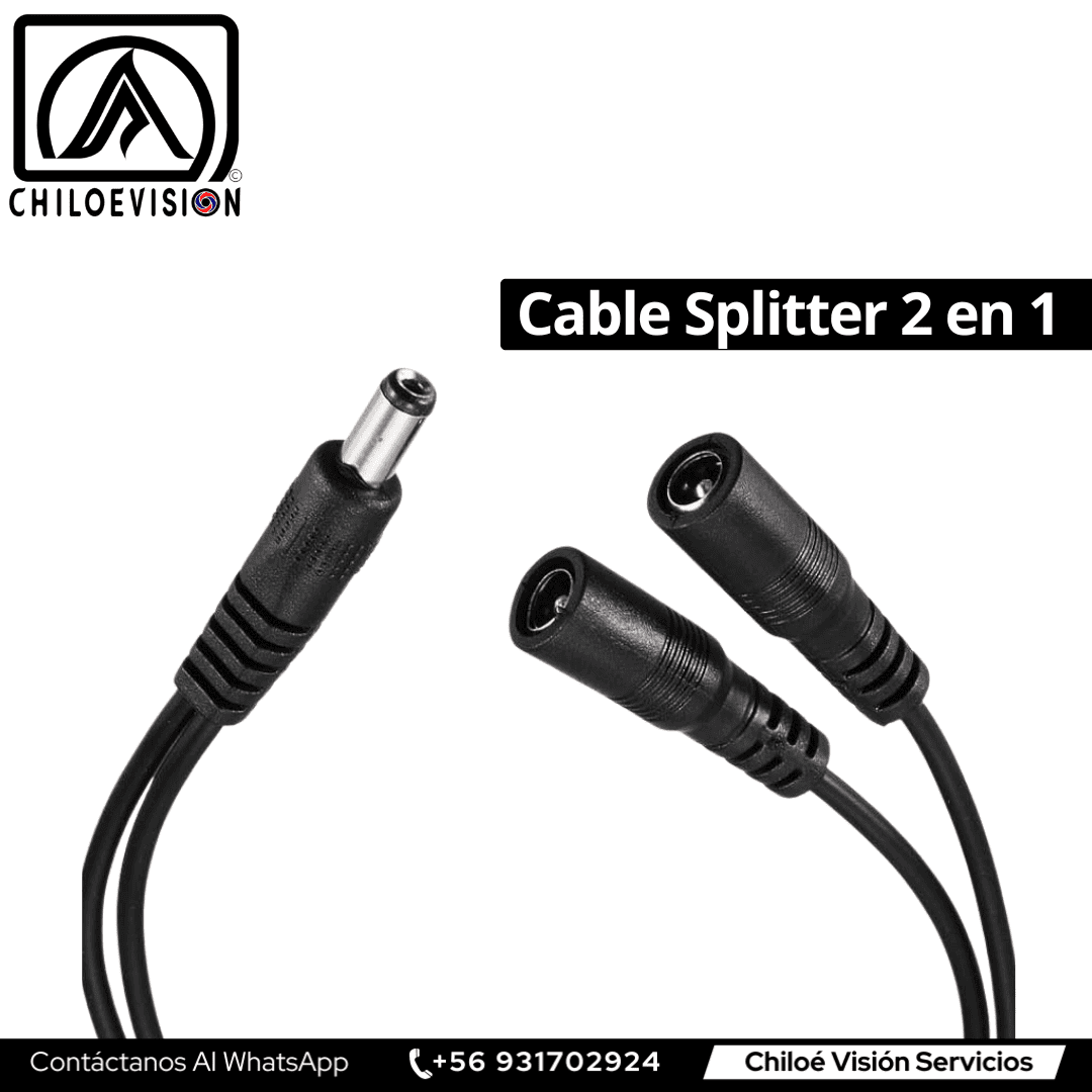 Cable Splitter 2 en 1 en Chiloé