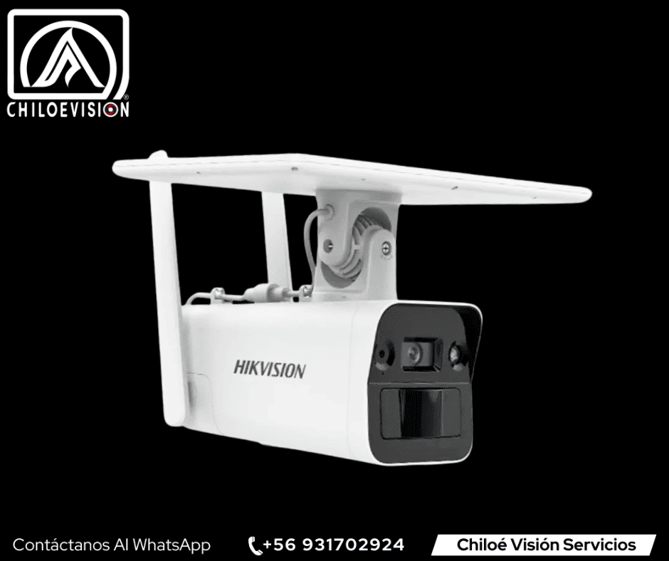 Cámara de Seguridad Solar Hikvision en Chiloé