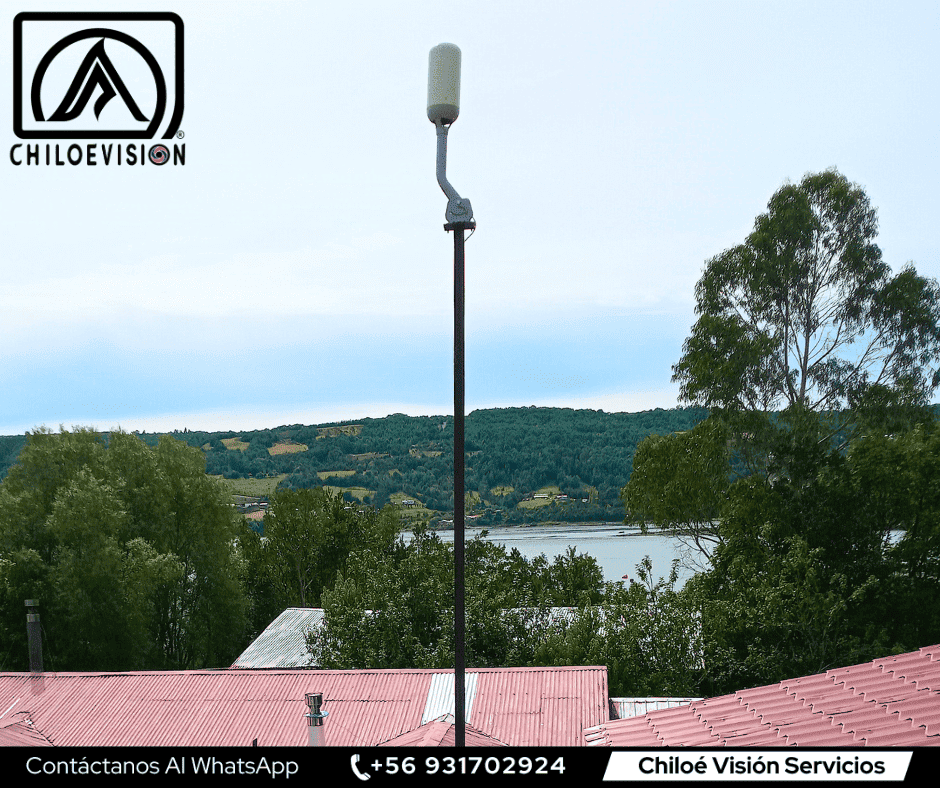 Antena de Internet en Chiloé