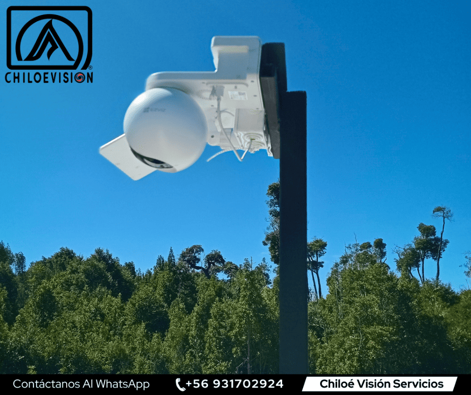 Instalación de Soporte de Cámara de Seguridad Solar