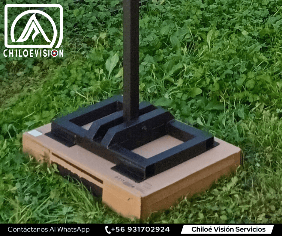 Soporte Metálico / Base Sobrepuesta