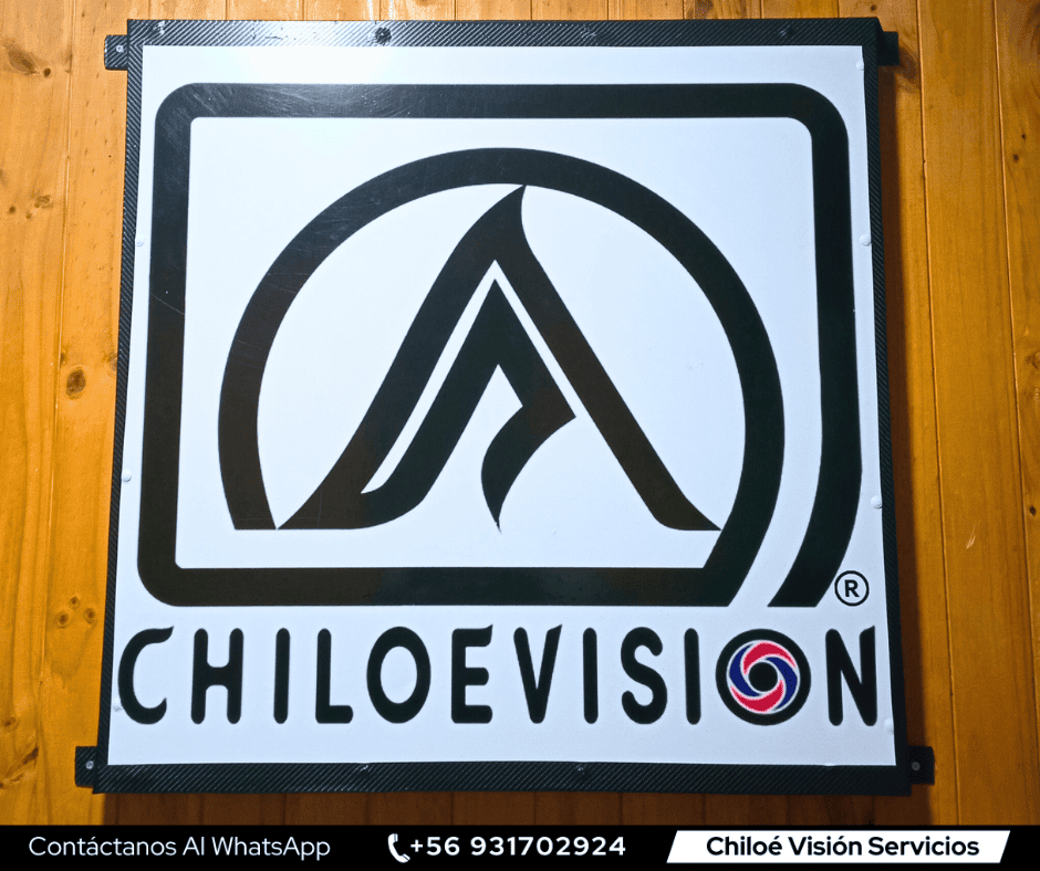 Letrero en Chiloe