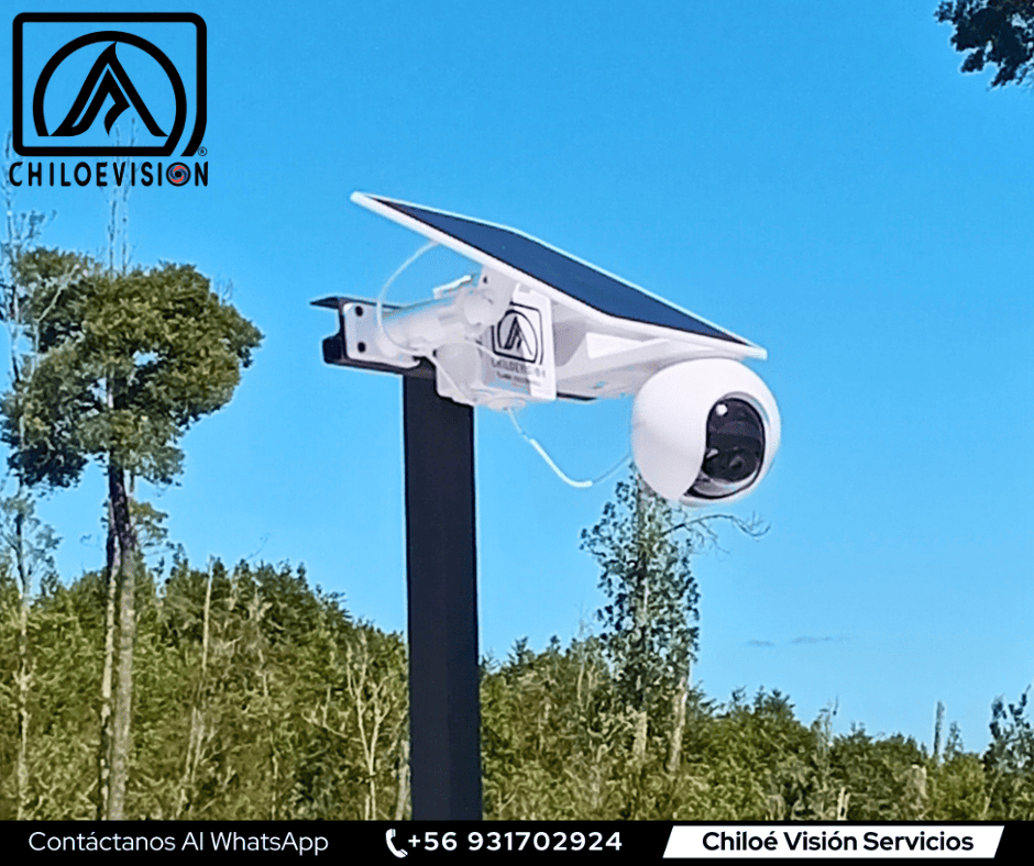 Cámara de Seguridad Solar en Castro